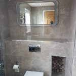 Designer Bathroom With Built In Cistern